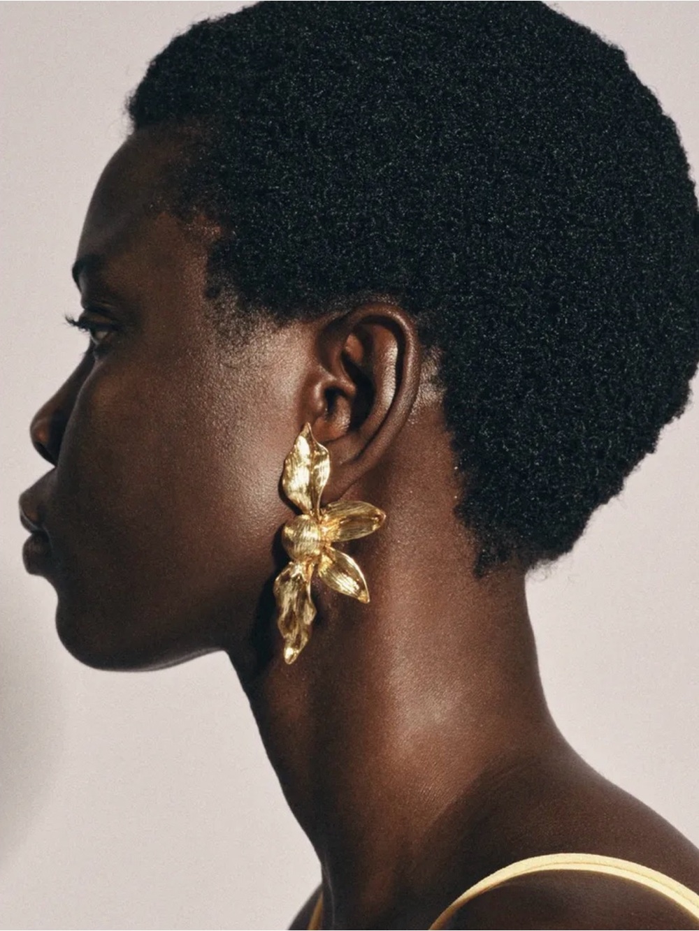 Zara FAN FLOWER EARRINGS